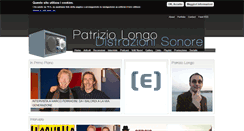 Desktop Screenshot of patriziolongo.com